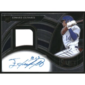 2021 Select Rookie Jersey Autographs #5 Edward Olivares