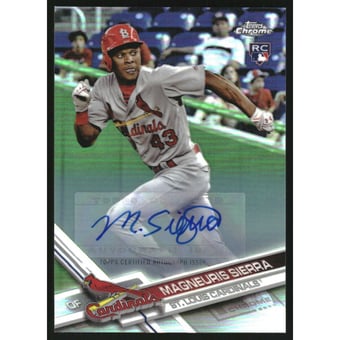 2017 Topps Chrome Update Autographs #HMT72 Magneuris Sierra