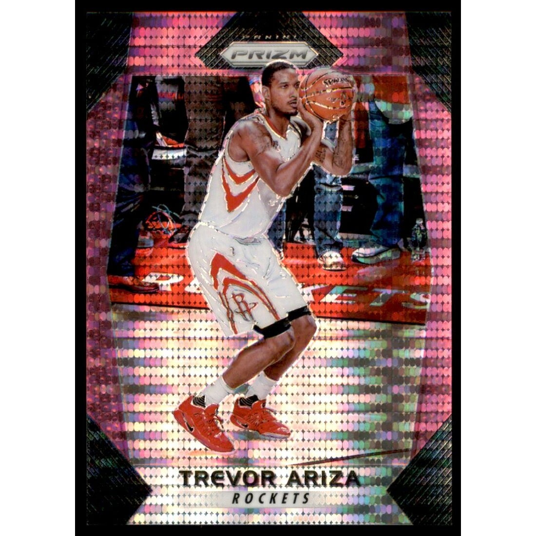 2017-18 Panini Prizm Prizms Pink Pulsar #257 Trevor Ariza. rookie card picture