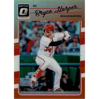 2017 Donruss Optic Orange #152 Bryce Harper/199