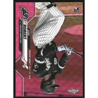 2020 Topps Chrome Update Pink Wave Refractors #U58 Luis Robert