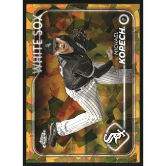 2024 Topps Chrome Sapphire Gold Refractors #109 Michael Kopech