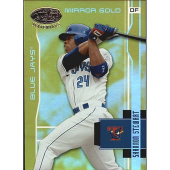 2003 Leaf Certified Materials Mirror Gold #197 Shannon Stewart