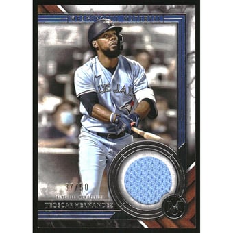 2022 Topps Museum Collection Meaningful Material Relics #MMR2TH Teoscar Hernandez