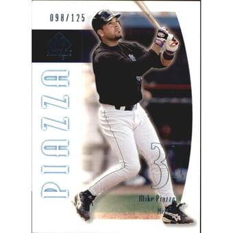 2002 SP Authentic Limited #77 Mike Piazza