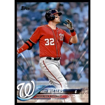 2018 Topps Father's Day Blue #424 Matt Wieters