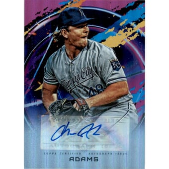 2020 Topps Fire Autographs Magenta #FACA Chance Adams