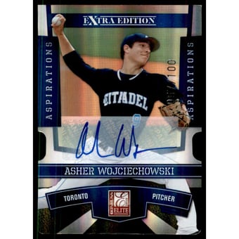 2010 Donruss Elite Extra Edition Signature Aspirations #6 Asher Wojciechowski