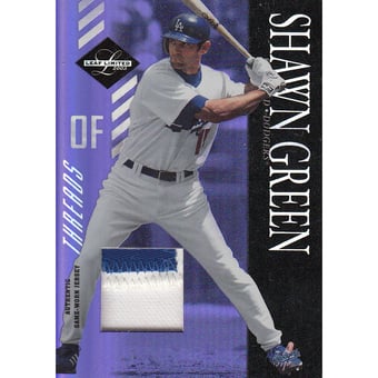 2003 Leaf Limited Threads Prime #27 S.Green Dodgers H