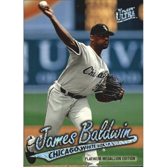1997 Ultra Platinum Medallion #36 James Baldwin