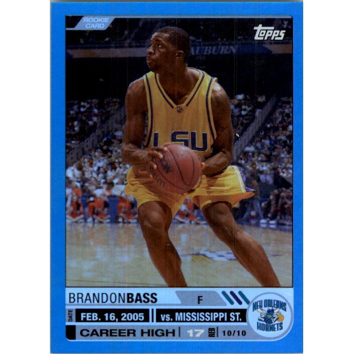 2005-06 Topps Big Game 33 #133 Brandon Bass. rookie card picture