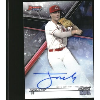 2018 Bowman's Best Best of '18 Autographs Refractors #B18JI Jonathan India