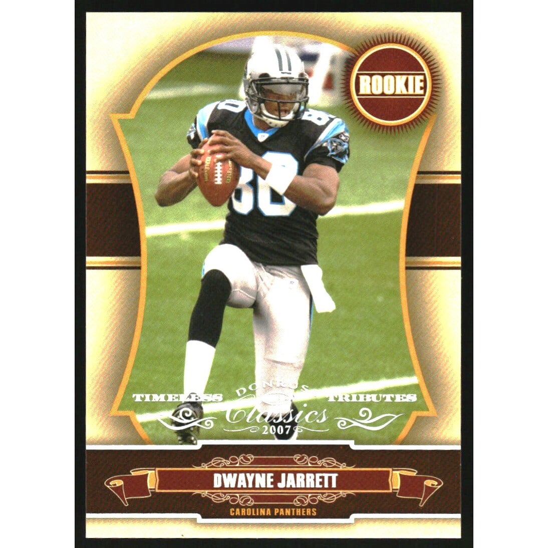 2007 Donruss Classics Timeless Tributes Silver #179 Dwayne Jarrett. rookie card picture