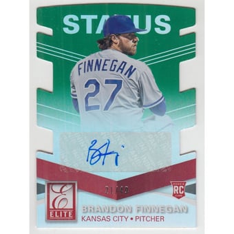 2015 Elite Signature Status Green #5 Brandon Finnegan/49