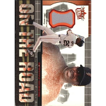 2002 Ultra On the Road Game Jersey #8 Barry Bonds