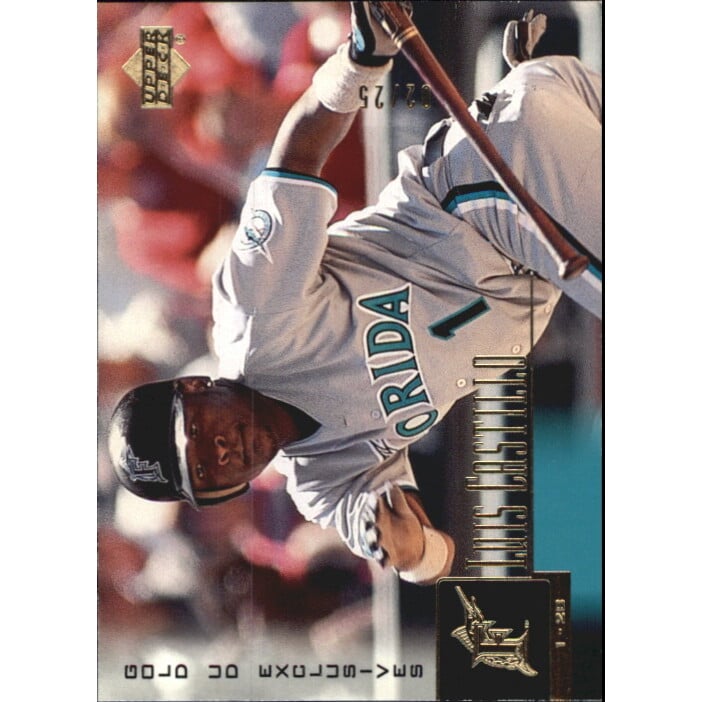 2001 Upper Deck Exclusives Gold #216 Luis Castillo. rookie card picture