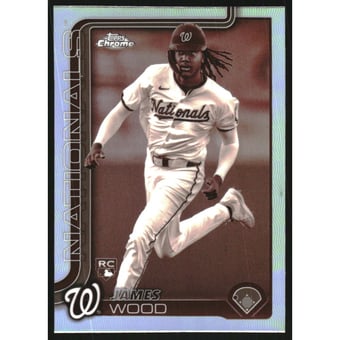 2025 Topps Chrome Sepia Refractors #132 James Wood