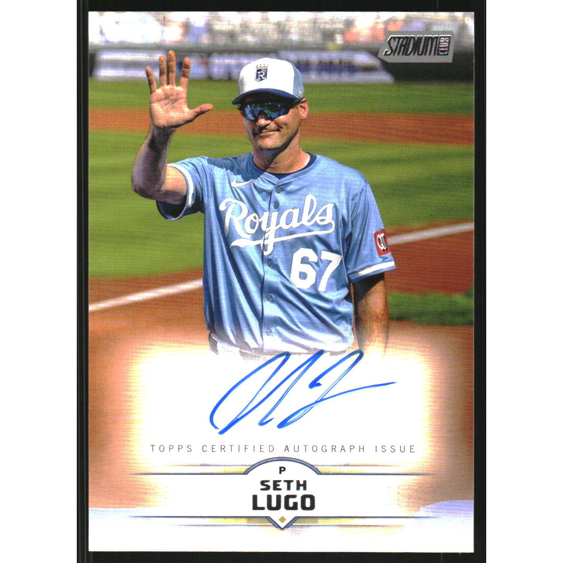 2025 Stadium Club Autographs #SCBASL Seth Lugo