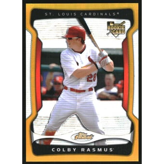 2009 Finest Rookie Redemption Refractors Gold #5 Colby Rasmus