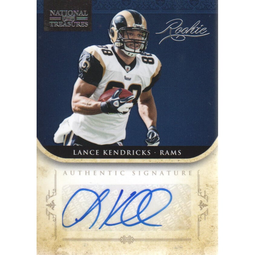2011 Playoff National Treasures #259 Lance Kendricks AU RC