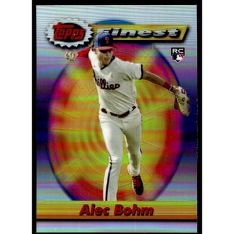 2021 Finest Flashbacks Refractors #116 Alec Bohm