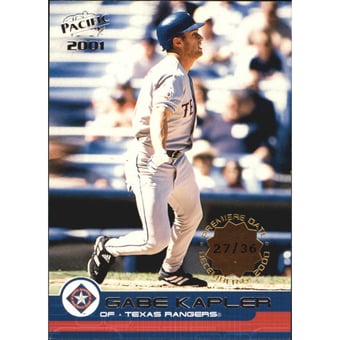 2001 Pacific Premiere Date #427 Gabe Kapler