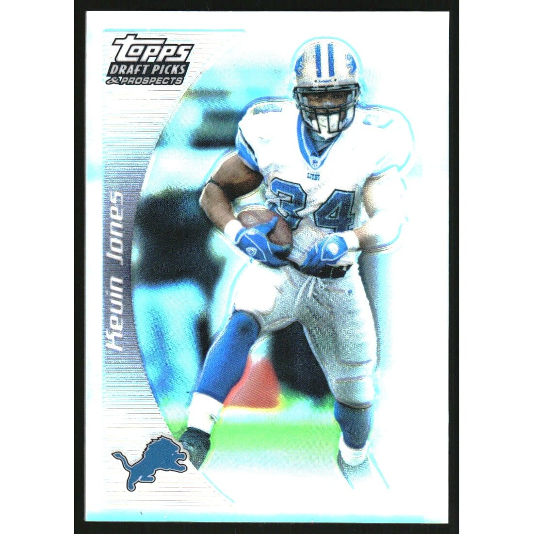 2005 Topps Draft Picks and Prospects Chrome Black Refractors #82 Kevin Jones. rookie card picture