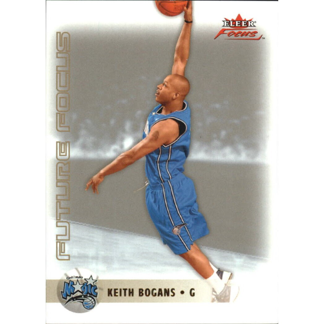 2003-04 Fleer Focus Gold #122 Keith Bogans. rookie card picture