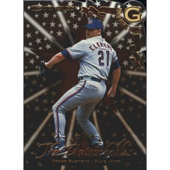 1998 Donruss Gold Press Proofs #382 Roger Clemens UN