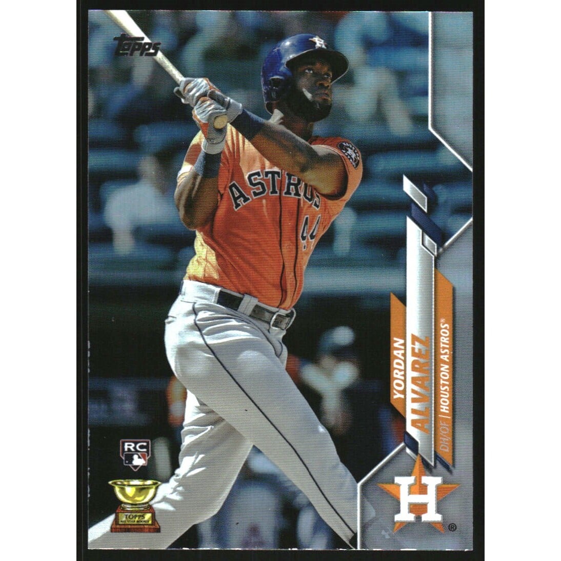 2020 Topps Rainbow Foil #276 Yordan Alvarez. rookie card picture
