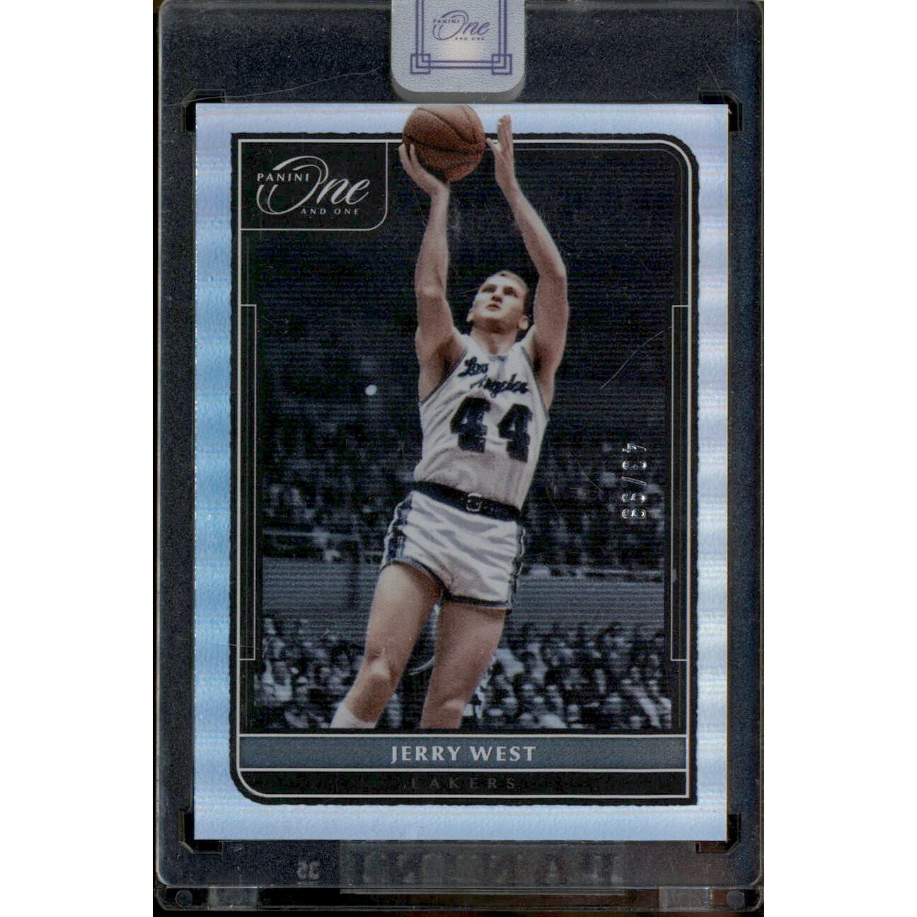 2021-22 Panini One and One #169 Jerry West. rookie card picture