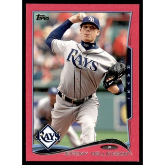 2014 Topps Mini Pink #202 Jeremy Hellickson
