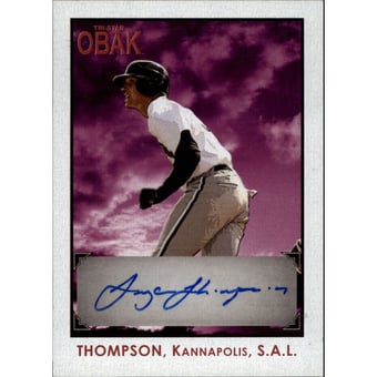 2010 TRISTAR Obak Autographs Red #A39 Trayce Thompson