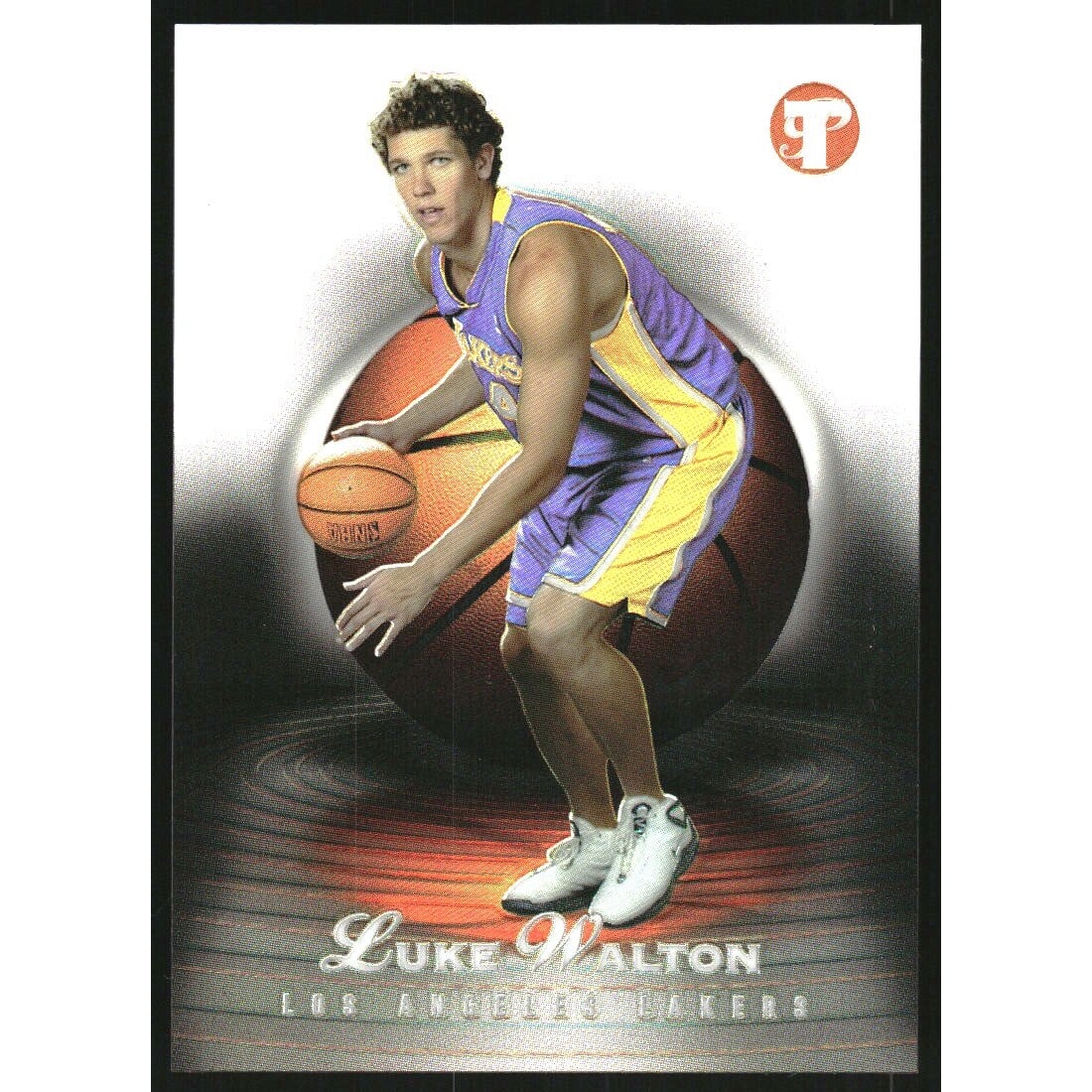 2003-04 Topps Pristine Refractors #195 Luke Walton U. rookie card picture