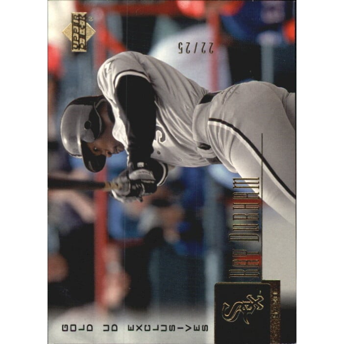 2001 Upper Deck Exclusives Gold #135 Ray Durham. rookie card picture