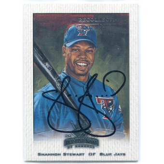 2004 Diamond Kings Recollection Autographs #119 Shannon Stewart 02 DK/50
