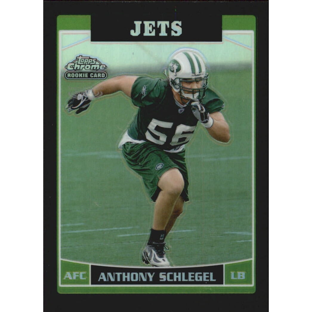 2006 Topps Chrome Black Refractors #194 Anthony Schlegel. rookie card picture
