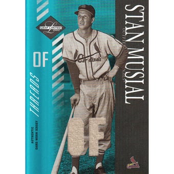 2003 Leaf Limited Threads Position #163 Stan Musial