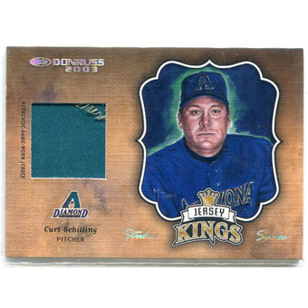2003 Donruss Jersey Kings Studio Series #8 Curt Schilling 03 DK