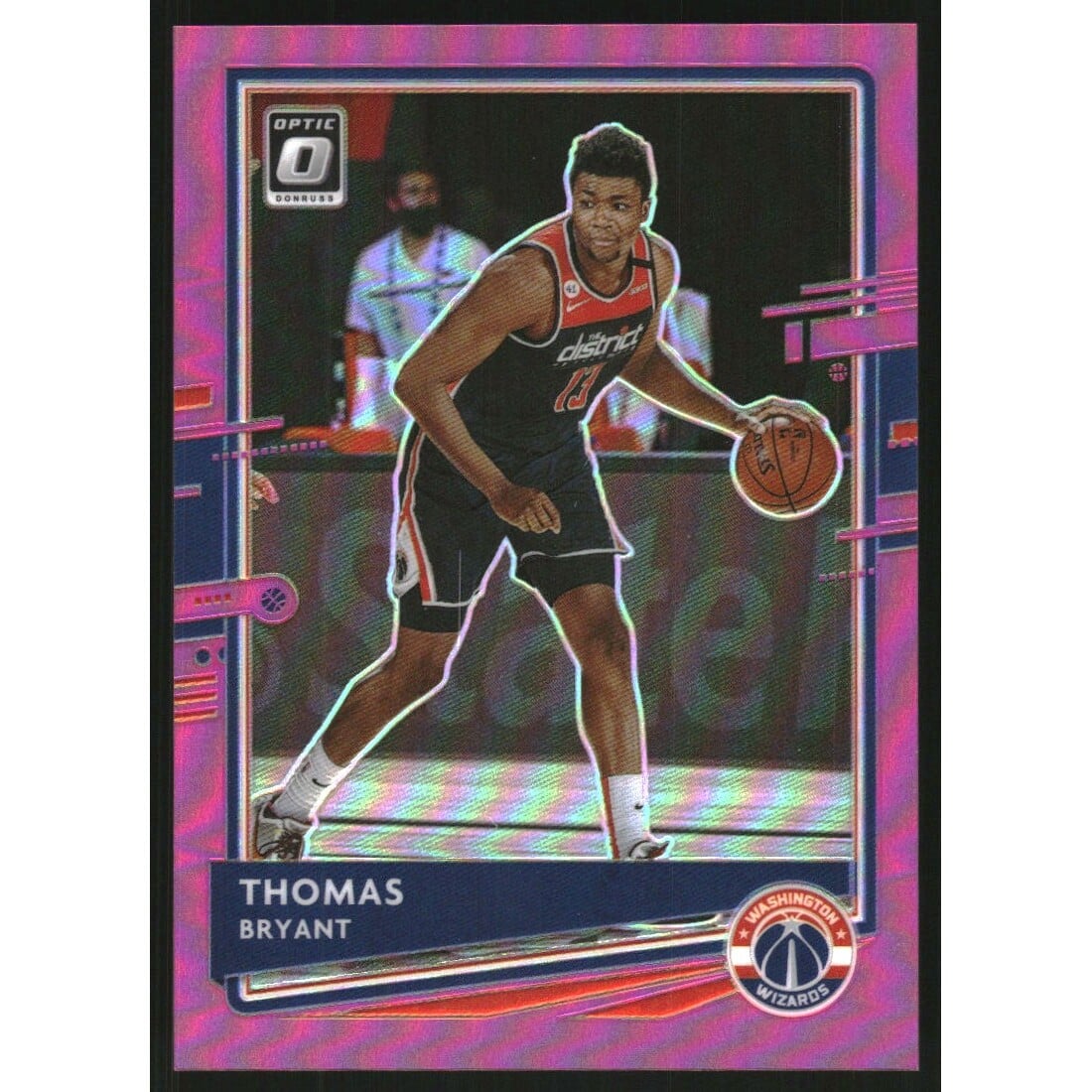 2020-21 Donruss Optic Pink #15 Thomas Bryant. rookie card picture