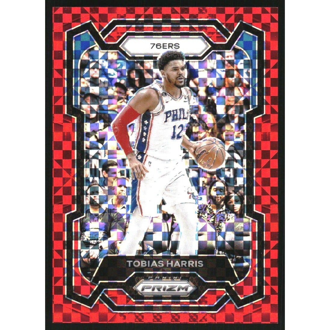 2023-24 Panini Prizm Prizms Red Power #88 Tobias Harris. rookie card picture