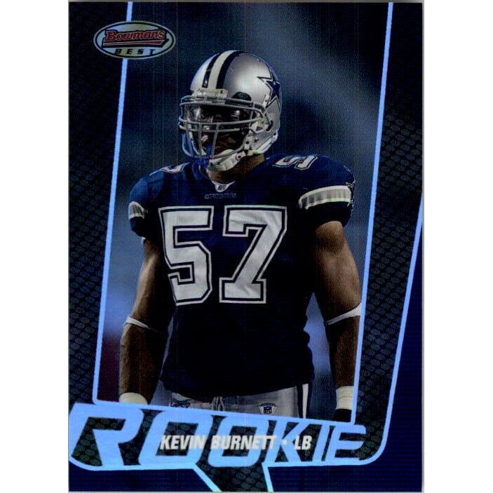 2005 Bowman's Best Silver #75 Kevin Burnett. rookie card picture