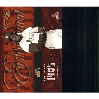 2003 Studio Enshrinement Proofs #29 Lou Brock