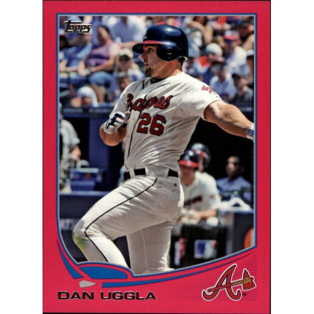 2013 Topps Mini Pink #126 Dan Uggla. rookie card picture