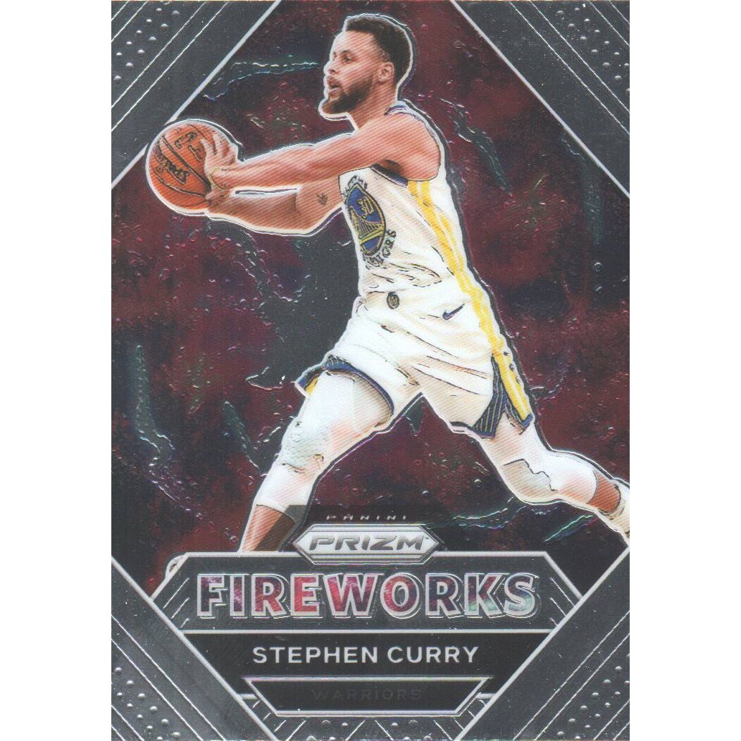 2020-21 Panini Prizm Fireworks #1 Stephen Curry 2020-21 Panini Prizm Fireworks #1 Stephen Curry