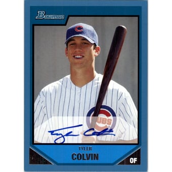 2007 Bowman Prospects Blue #BP113 Tyler Colvin AU