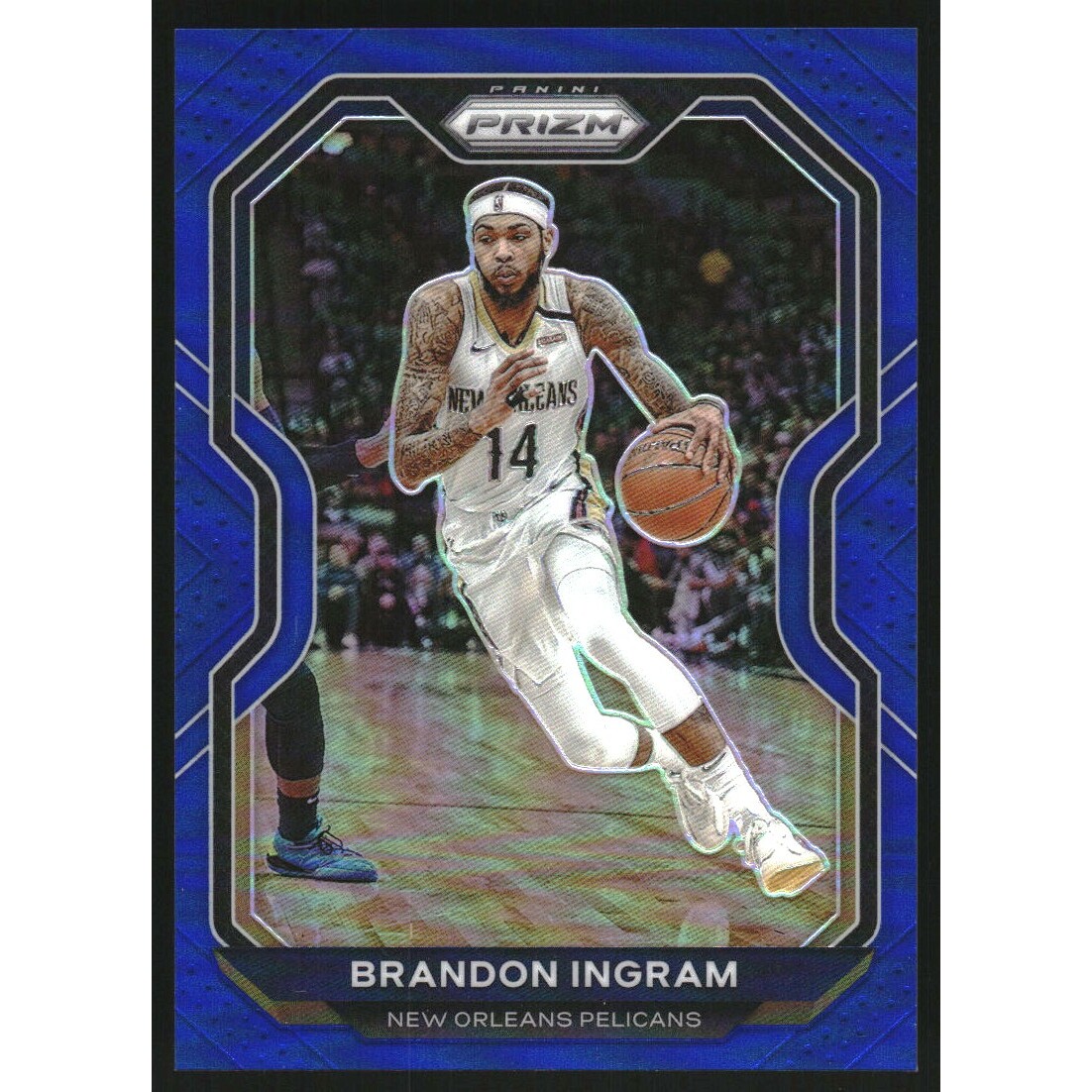 2020-21 Panini Prizm Prizms Blue #145 Brandon Ingram 2020-21 Panini Prizm Prizms Blue #145 Brandon Ingram