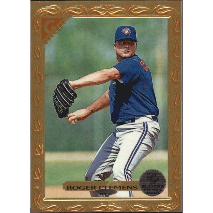 1997 Topps Gallery Player's Private Issue #41 Roger Clemens. rookie card picture