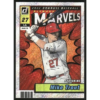 2022 Donruss Marvels Rapture #1 Mike Trout