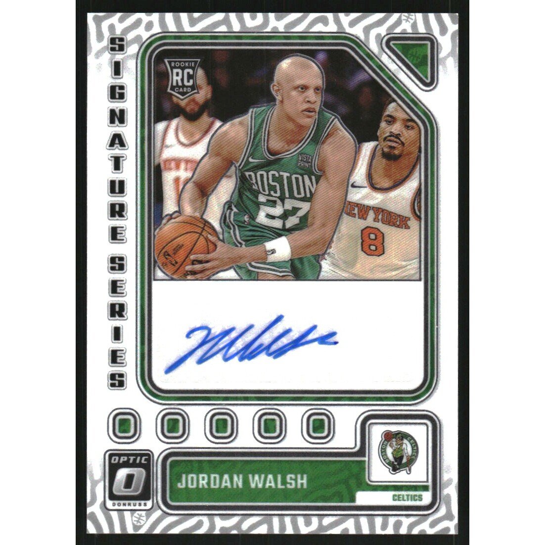2023-24 Donruss Optic Signature Series #24 Jordan Walsh. rookie card picture